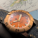 Nassau 44mm Bronze / Steel Diver