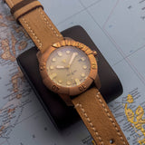 Pearl Diver 44mm Bronze & Seaglass