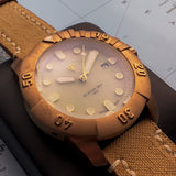 Pearl Diver 44mm Bronze & Seaglass