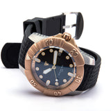 Kudmai - Bronze + Steel Case / Black Dial