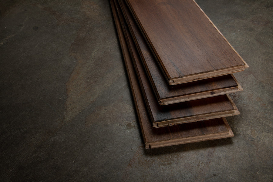 Kudmai Engineered Wood Flooring - CARBONIZED
